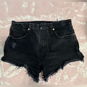 Black Wrangler shorts worn once